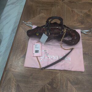 Braccalini crocodile bag New